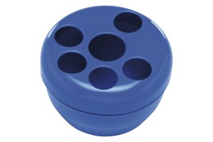 Faz Unha Pote Tampa com Furos para Água Amolecer Cutícula