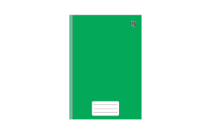 CADERNO OFF VERDE 48 FOLHAS 140MM X 200M REF-941634