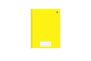 CADERNO OFF AMARELO 80 FOLHAS 140MM X 200MM REF-947070