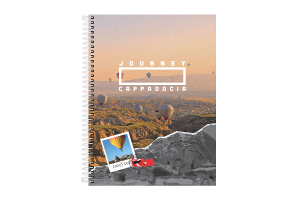CADERNO JOURNEY 20X1 320 FOLHAS REF-948572