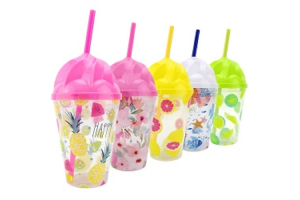 COPO VERAO C/CANUDO 450ML REF-CB1072