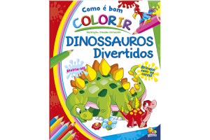 COMO E BOM COLORIR- DINOSSAUROS DIVERTIDOS REF-1156780