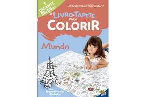 LIVRO-TAPETE PARA COLORIR- MUNDO REF-1157710