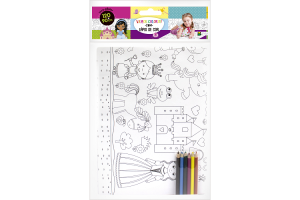 LIVRO-POSTER PARA COLORIR- PRINCESA REF-1160036