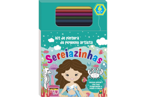 KIT DE PINTURA DO PEQUENO ARTISTA- SEREIAZINHAS REF-1161431