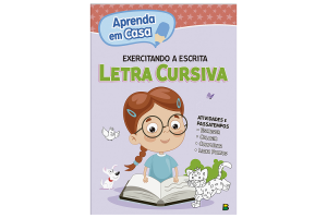 APRENDA EM CASA EXERCITANDO A ESCRITA- LETRA CURSIVA REF-1141171