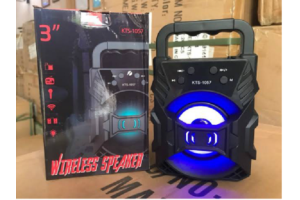 CAIXINHA DE SOM BLUETOOTH COM LED REF-KTS1057