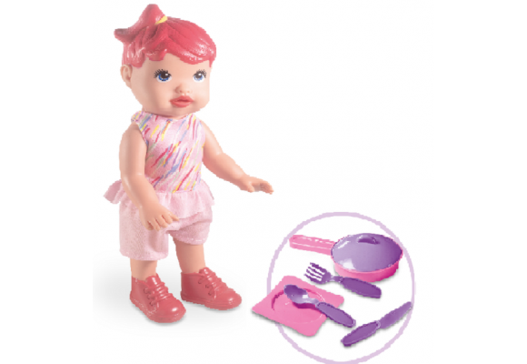 BONECA COLEC AO MILK HAIR CHEF REF-461
