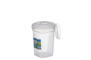 JARRA 1,8 L TRANPARENTE C/TAMPA REF-0421