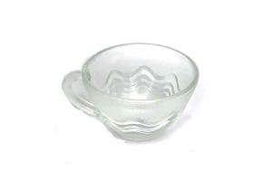 XICARA DE VIDRO TRANSPARENTE 200ML REF-24383