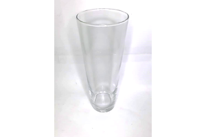 VASO FLORES DECORATIVO VIDRO TRANSPARENTE REF-748-43177