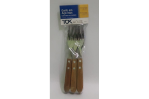 KIT GARFO DE ACO 20CM COM 6PCS REF-20069