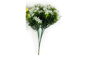 F-PICK FLOR MINI PLT X30 BRANCO 23CM FLORARTE REF-25371003