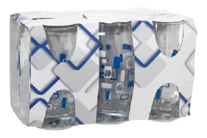COPO DE VIDRO 390ML 6 PÇS REF-VD73