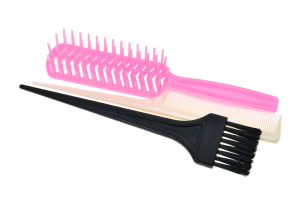 kit escova mariana, pente e pincel