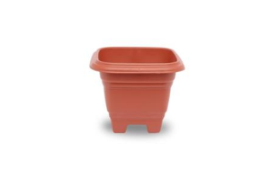 VASO QUADRADO N 17 MARROM REF-126451