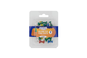 ALFINETES PARA MAPA -BRW