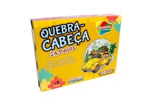 QUEBRA CABECA 24 PECAS COLECAO FORMAS REF-140