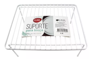 SUPORTE PRATO METAL 31CM X 25CM X 13CM REF- CK3272