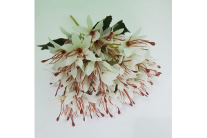 B.LIRIO MINI X18 BRANCO OUTONO 32CM REF-42989010