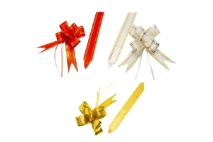 LAÇO DE PRESENTE MEDIO COLORIDO 23CM X420 REF-48041/48051/48061