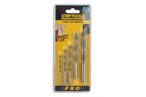 KIT BROCAS MADEIRA 5PCS REF-123