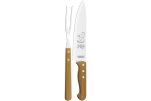 CONJUNTO DE FACAS DE AÇO INOX REF-2504