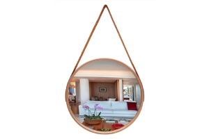 ESPELHO DE PAREDE PLAST / VIDRO 45CM COD 14343 REF-ESP-82