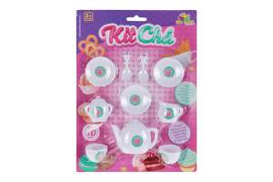 KIT CHÁ COM 12 ACESSÓRIOS - ART BRINK