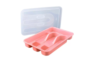 PORTA TALHERES 4 DIVISORIAS C/ TAMPA REF-540