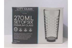 KIT COPOS CITY GLASS 270ML GMB REF-3T04713