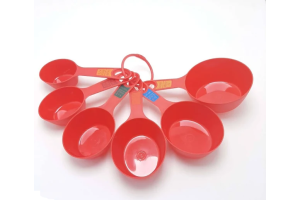 KIT DE COLHER MEDIDA C/6 UNIDADES REF-12978