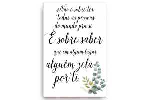 QUADRO EM TECIDO COM CHASSI EM MADEIRA 26X37CM REF-QDB088 REF-0033810