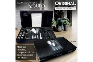 FAQUEIRO COM 24 PÇS EURO REF-SL0410
