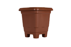 VASO QUADRADO Nº20 TERRACOTA COD7360 REF-202