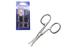 TESOURA PONTA REDONDA SAFIRA REF-SL0696