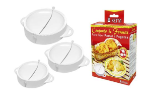 CONJUNTO DE FORMAS PARA PASTEL REF-FP03 3 PÇS KEITA