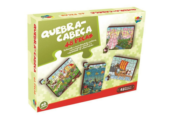 QUEBRA CABECA 48 PECAS REF-126