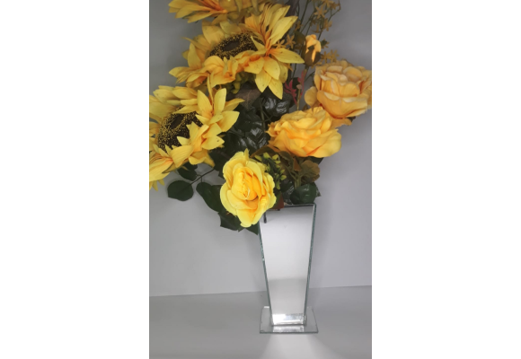 VASO FLOR VIDRO DECORACAO REF-004