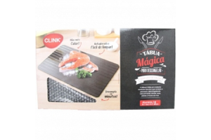 TABUA DESCONGELAR ALIMENTOS ALUMINIO 35X19X5CM REF-CK3098