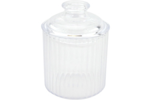 POTE PORTA MACARRAO REDONDO CANELADO 530ML REF-CK3140