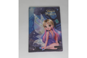 CADERNO MAGIC PRINCESS 96 FOLHAS