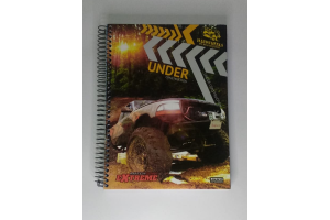 CADERNO  CAPA DURA   10 MATRIAS 150 FOLHAS