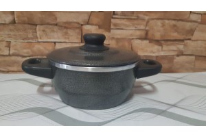 PANELA CRAQUEADA COM TAMPA Nº16