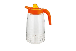 JARRA DE VIDRO 1,5 LITROS LARANJA REF-VDR8616-LR