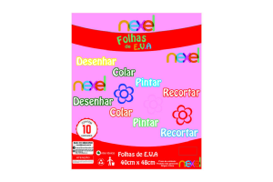 PLACA DE EVA LISO 40X48 1,5 ROSA PINK NEXEL