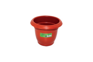 VASO REDONDO PEQUENO 1L TERRACOTA REF-6715