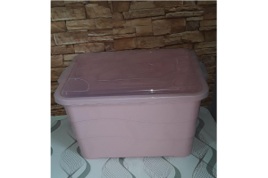 CAIXA ORGANIZADORA 33L ROSA ALTA REF-60506