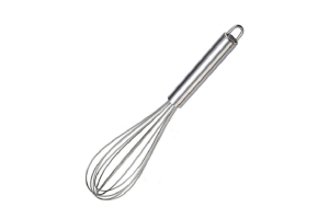 BATEDOR DE CLARAS INOX SILVER 25CM REF-11765