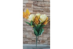 B.ROSA LIRIO X7 AMARELO 36CM REF-42280004